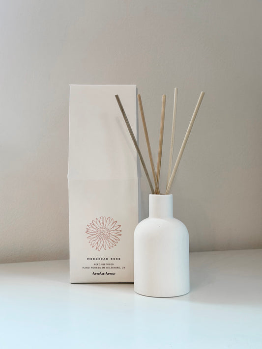 CERAMIC DIFFUSER ~ MOROCCAN ROSE