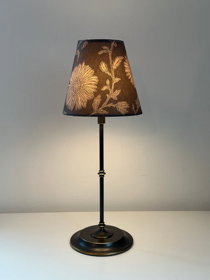CANDLE CLIP LAMPSHADE ~ MOONPENNY WALNUT
