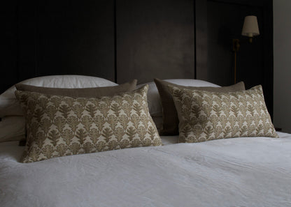 BROADLEAF CLAY ~ OBLONG CUSHION