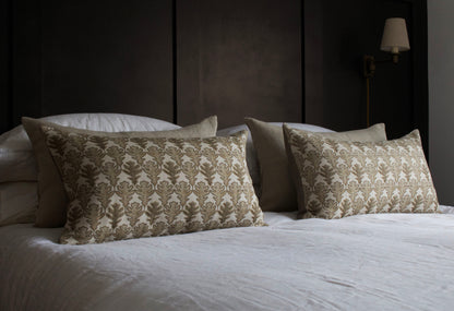 BROADLEAF CLAY ~ OBLONG CUSHION