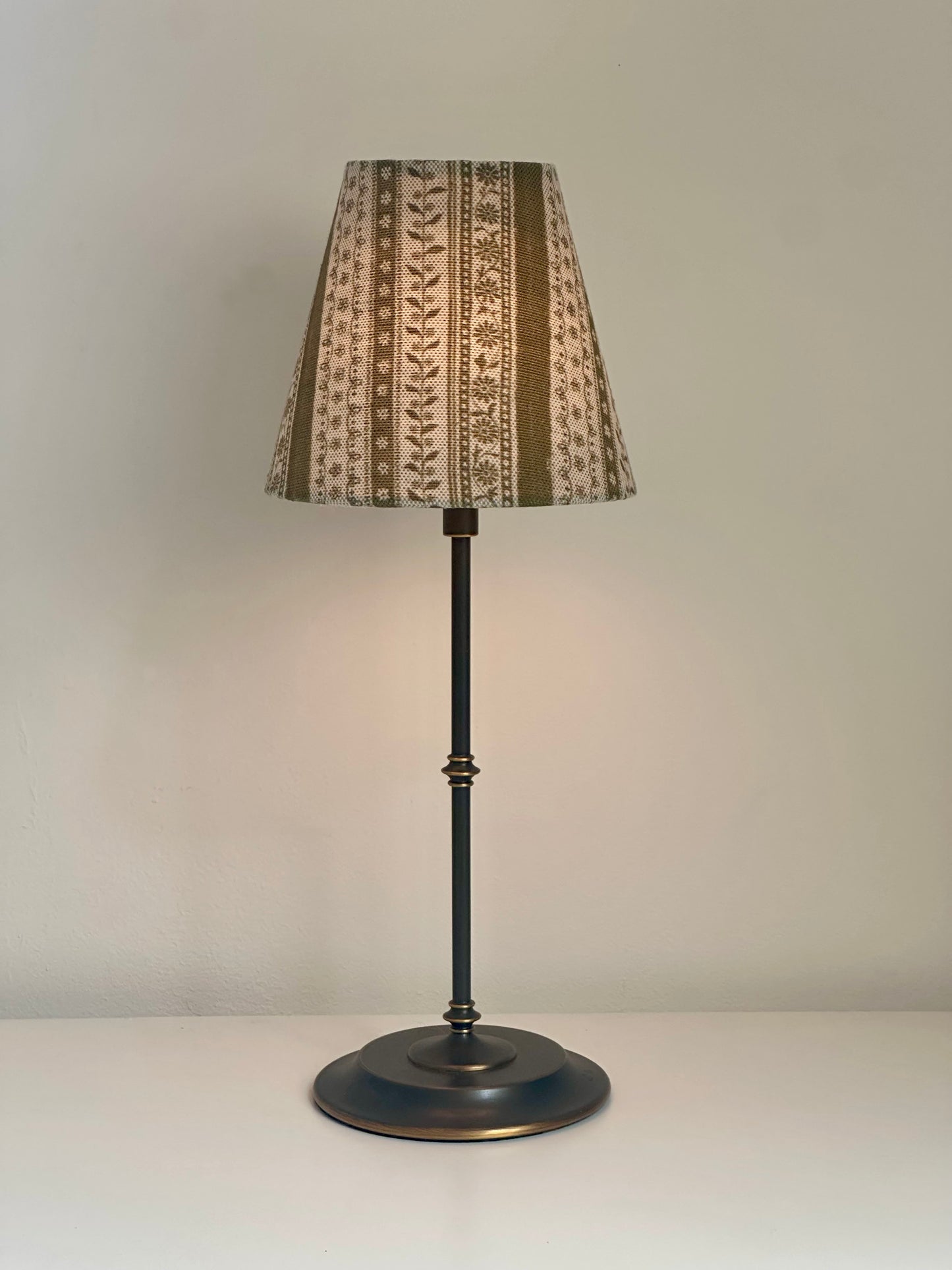 CANDLE CLIP LAMPSHADE ~ DAISY CHAIN MOSS