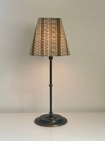 CANDLE CLIP LAMPSHADE ~ DAISY CHAIN MOSS