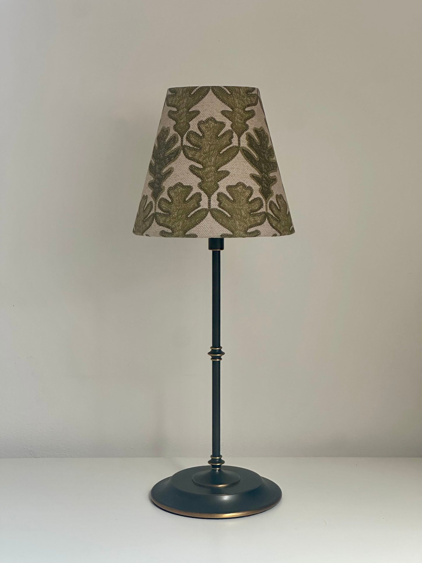 CANDLE CLIP LAMPSHADE ~ BROADLEAF MOSS
