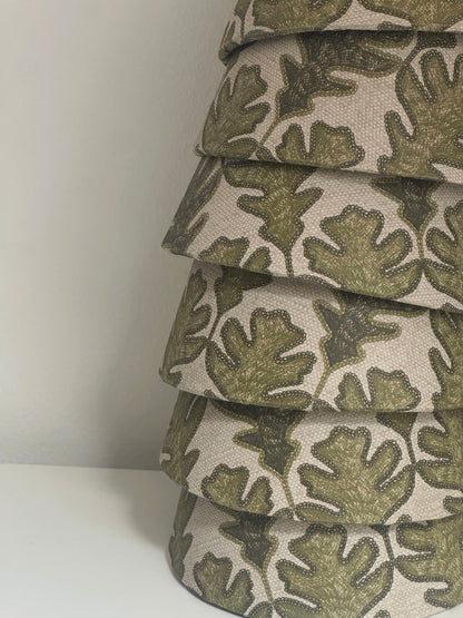 CANDLE CLIP LAMPSHADE ~ BROADLEAF MOSS