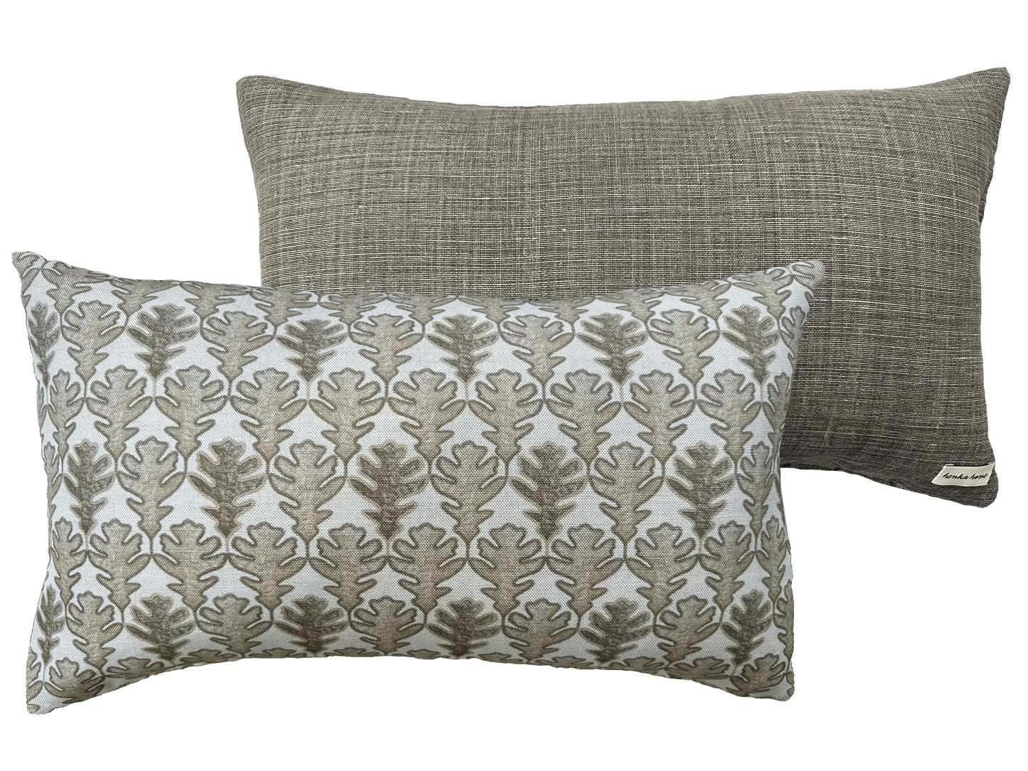 BROADLEAF CLAY ~ OBLONG CUSHION