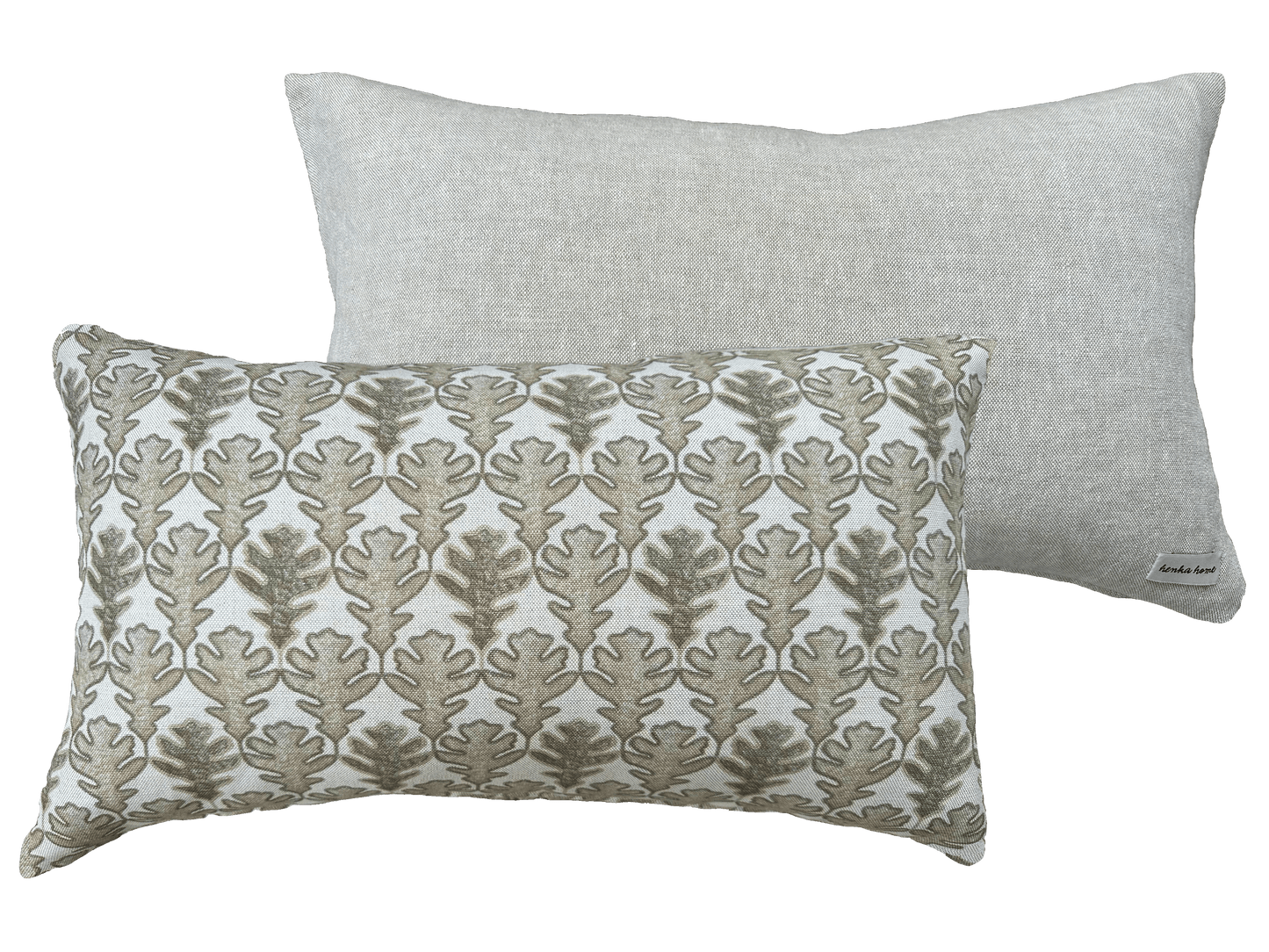 BROADLEAF CLAY ~ OBLONG CUSHION
