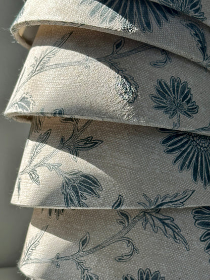 CANDLE CLIP LAMPSHADE ~ MOONPENNY FLAX FLOWER