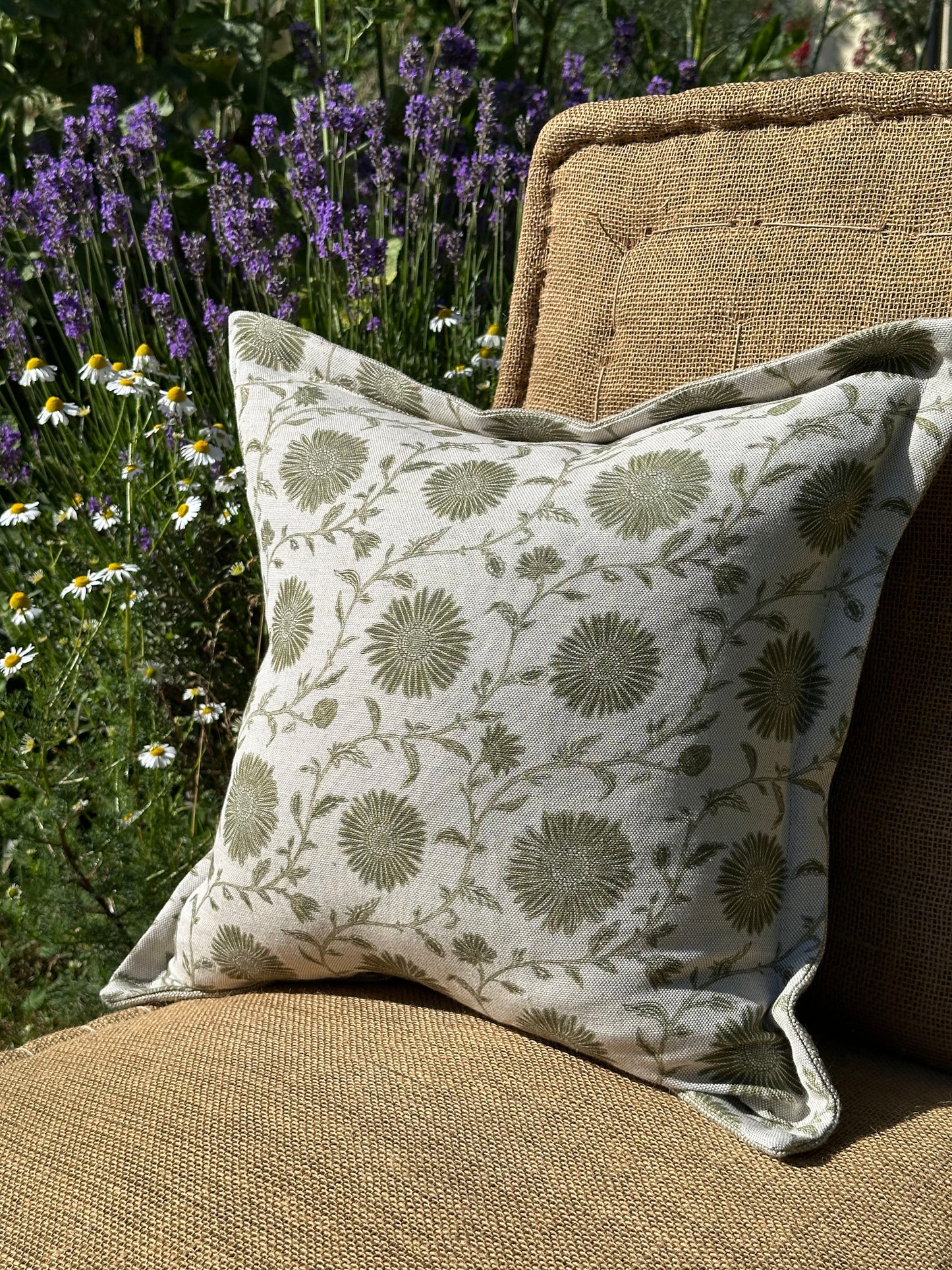 MOONPENNY MOSS ~ SQUARE CUSHION
