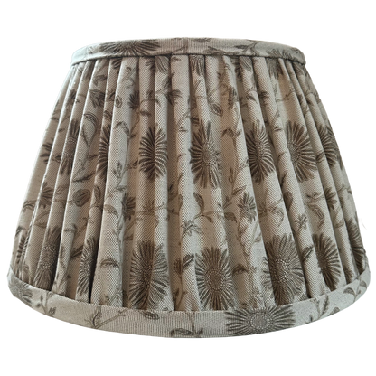 16" SOFT GATHERED LAMPSHADE ~ MOONPENNY CLAY