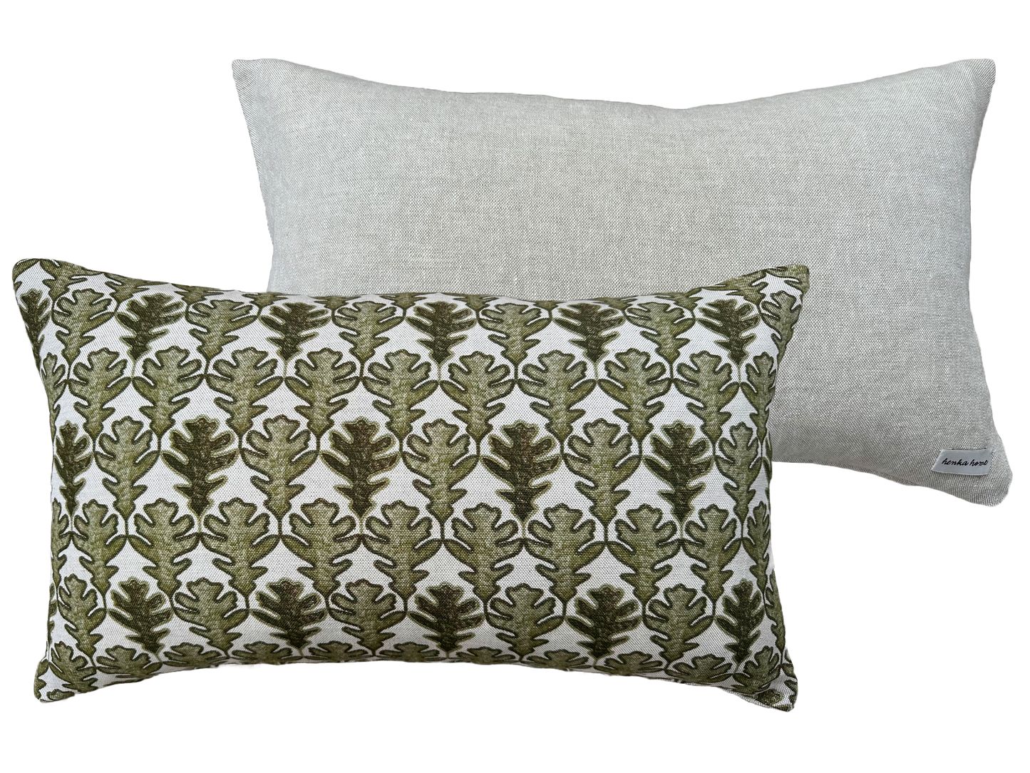 BROADLEAF MOSS ~ OBLONG CUSHION
