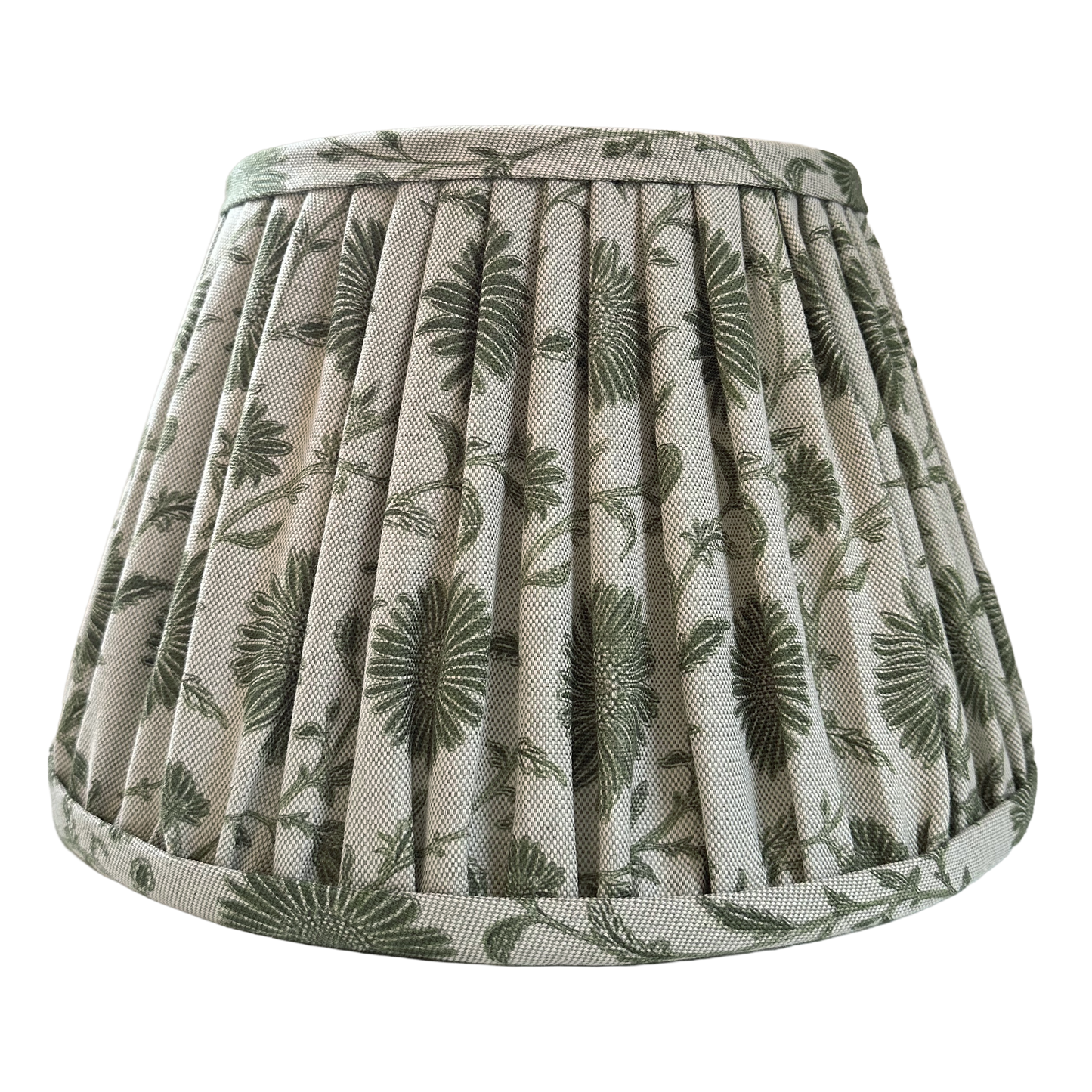 14" SOFT GATHERED LAMPSHADE ~ MOONPENNY MOSS