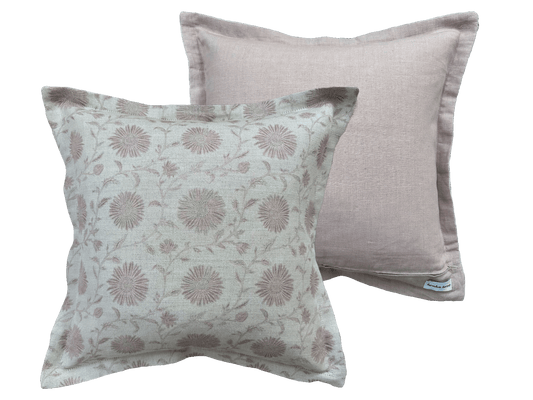 MOONPENNY PEACH BLOSSOM ~ SQUARE CUSHION