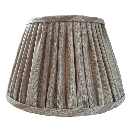 14" SOFT GATHERED LAMPSHADE ~ DAISY CHAIN PEACH BLOSSOM